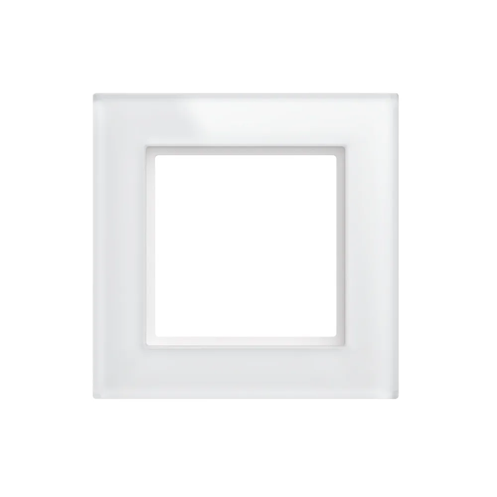 Homematic IP Glasrahmen – 1-fach - Weiß
