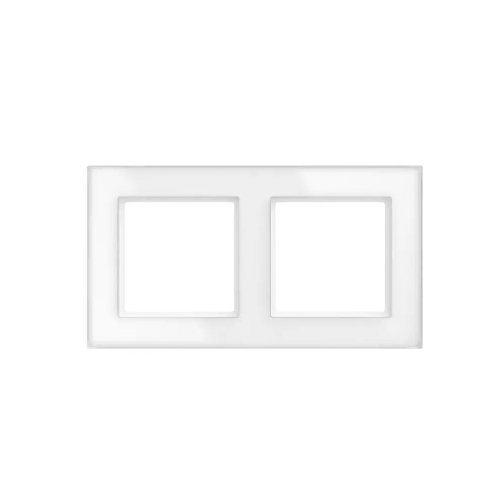 Homematic IP Glasrahmen – 2-fach - Weiß