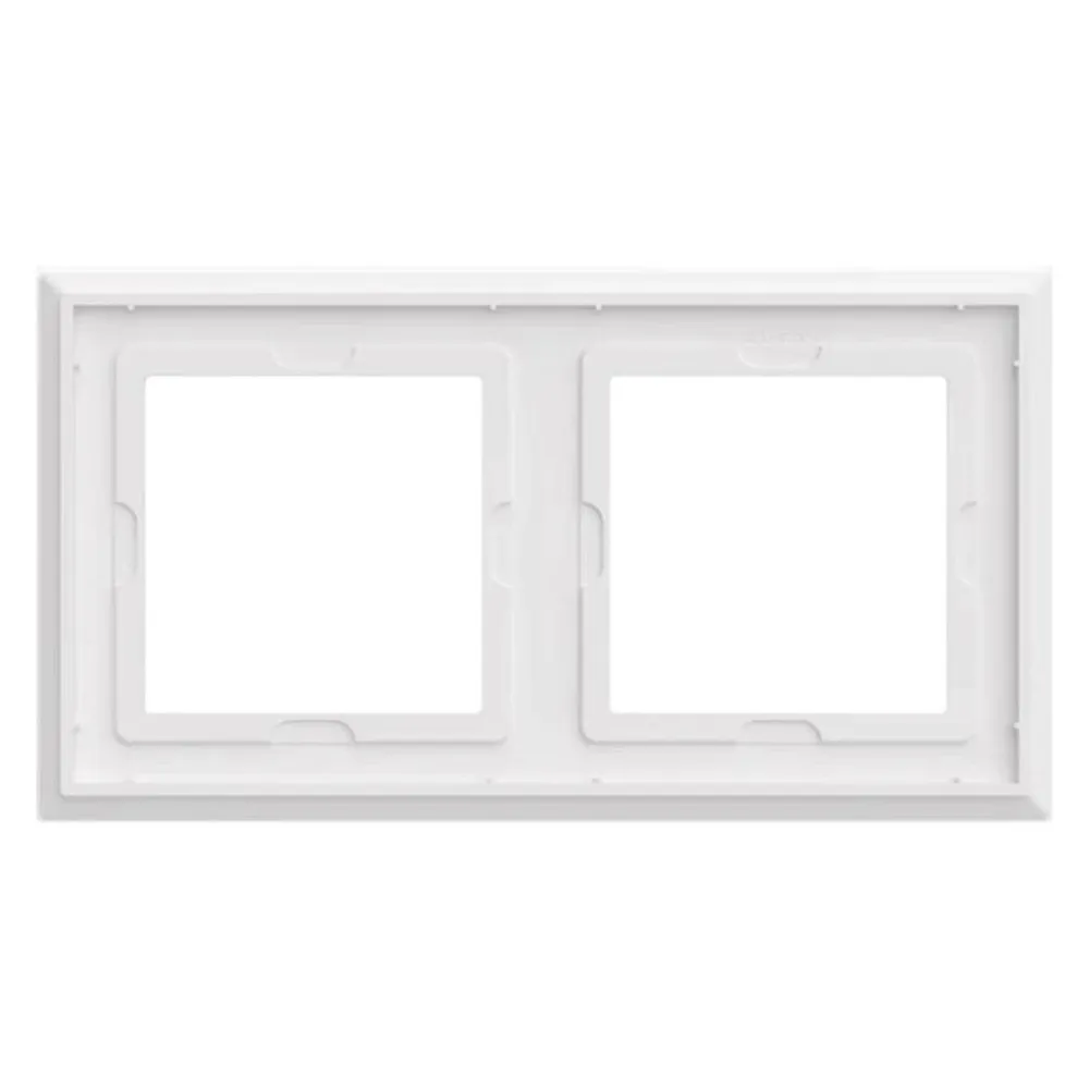 Homematic IP Glasrahmen – 2-fach - Weiß