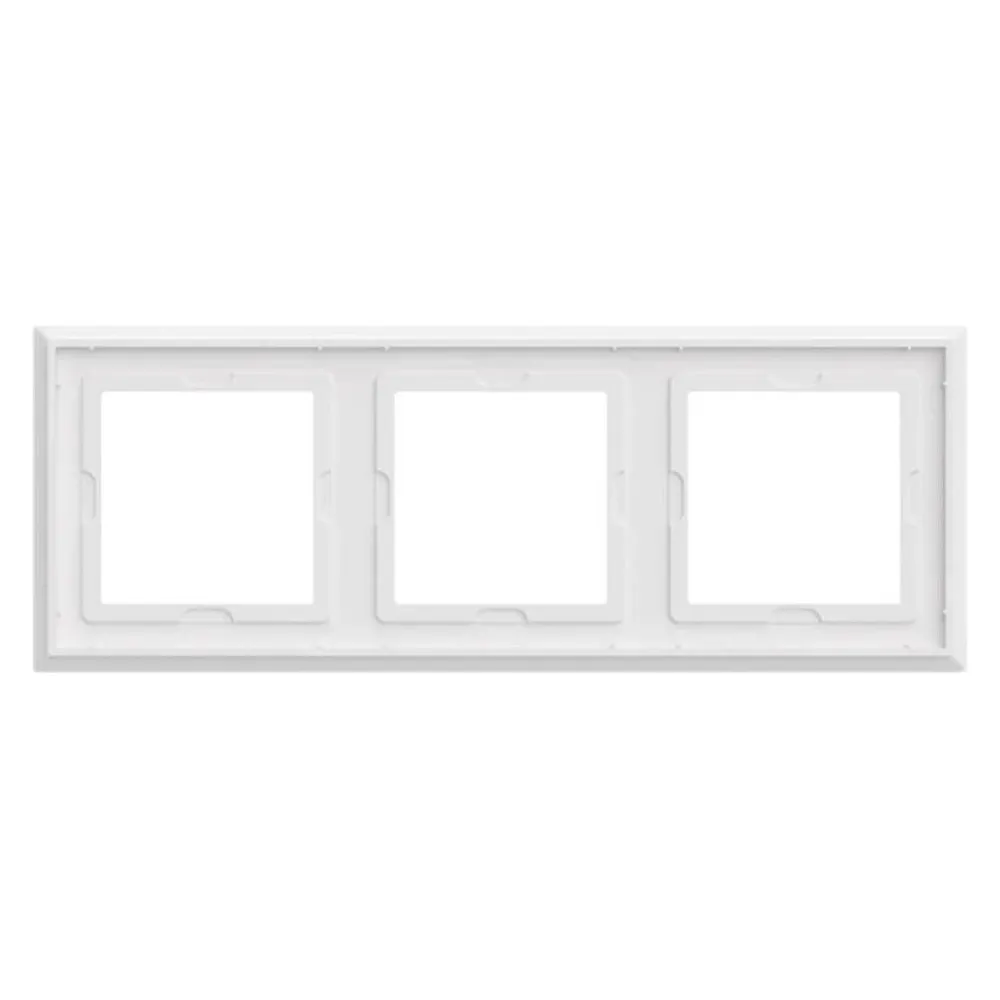 Homematic IP Glasrahmen – 3-fach - Weiß
