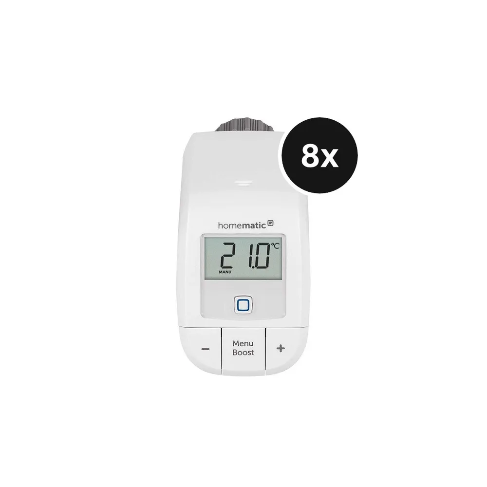 Homematic IP Heizkörperthermostat Basic 8er-Set
