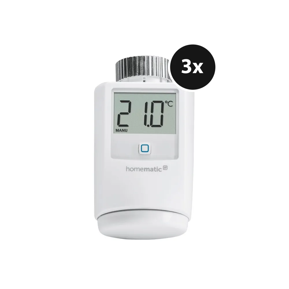 Homematic IP Heizkörperthermostat - 3er-Set HmIP-eTRV-2