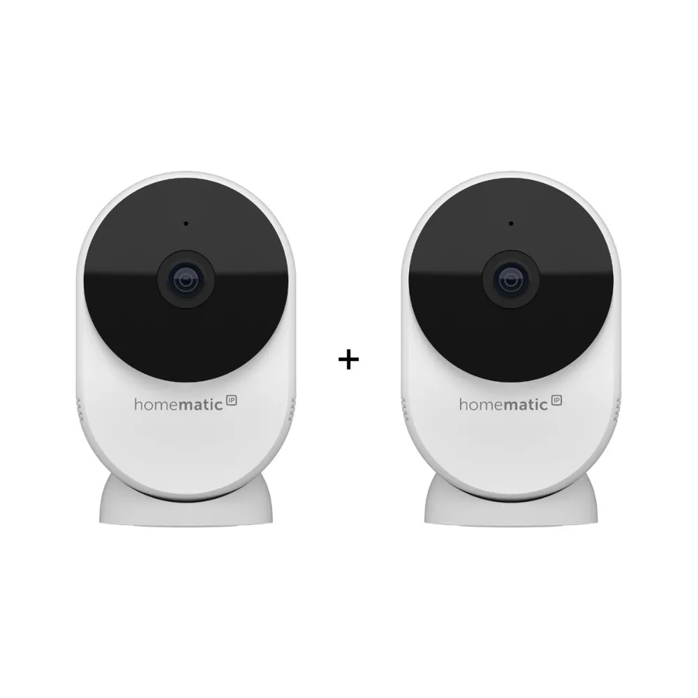 Homematic IP Innenkamera - basic - 3MP, WLAN - 2er-Set