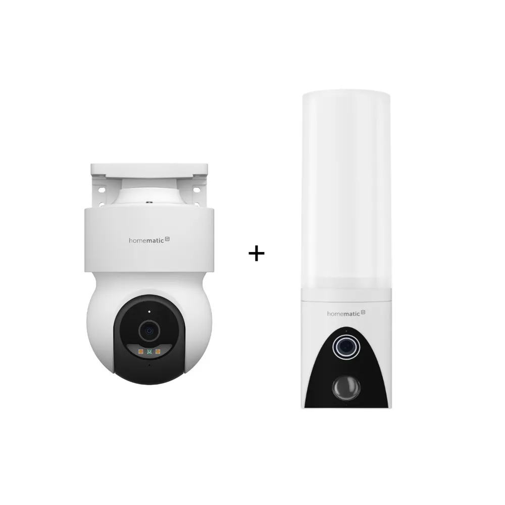 Homematic IP Set - mit Außenkamera + Außenlichtkamera