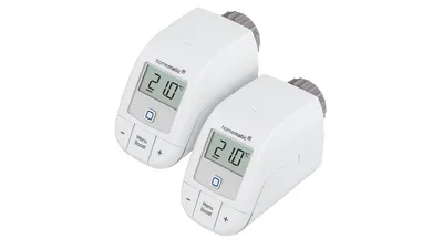 Homematic IP Smart Home 2er-Set Heizkörperthermostat Basic, HmIP-eTRV-B-2
