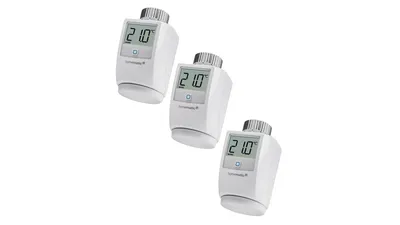 Homematic IP Smart Home 3er-Set Heizkörperthermostat, HmIP-eTRV-2