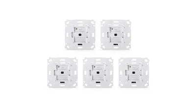 Homematic IP Smart Home 5er-Set Rollladenaktor für Markenschalter HmIP-BROLL-2