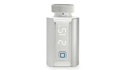 Homematic IP Smart Home Heizkörperthermostat – Evo, silber, HmIP-eTRV-E-S