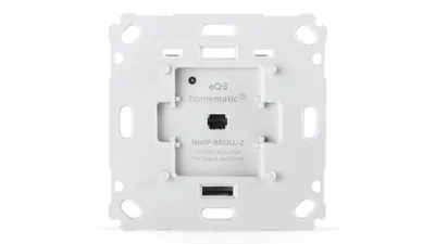 Homematic IP Smart Home Rollladenaktor für Markenschalter, HmIP-BROLL-2