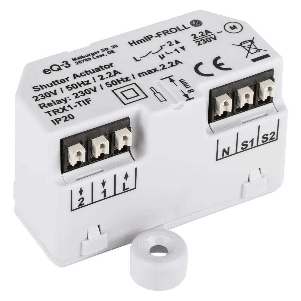 Homematic IP Smart Home Rollladenaktor – Unterputz, HmIP-FROLL
