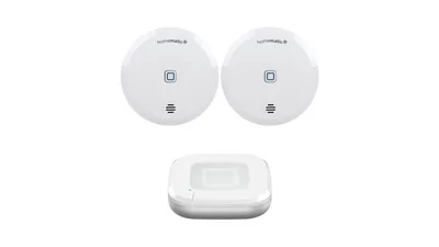 Homematic IP Smart Home Set Wassersensor mit Access Point 2 und zwei Wassersensoren