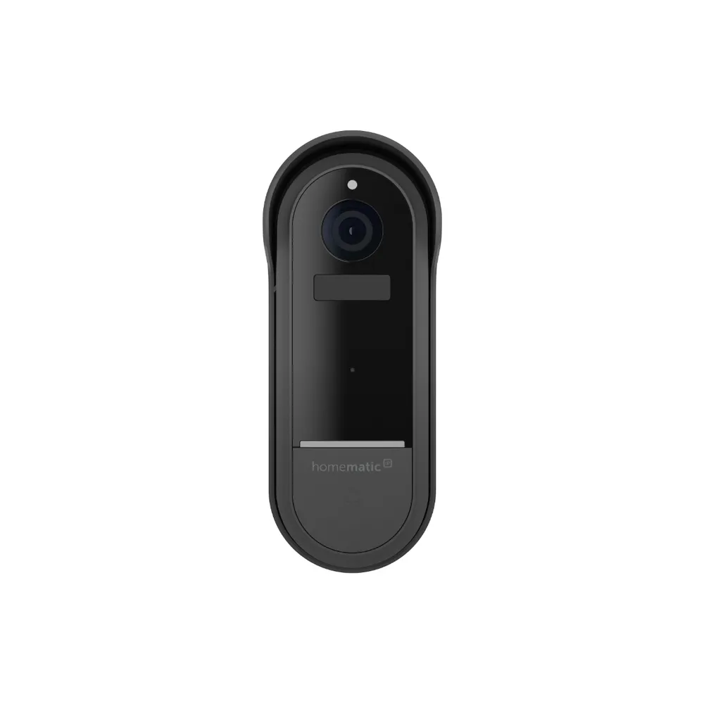 Homematic IP Video-Türklingel - 3MP, WLAN, festverdrahted oder mit Akku - Anthrazit