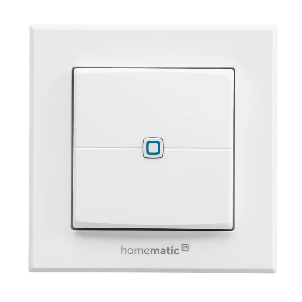 Homematic IP Wandtaster 2-fach - Weiß