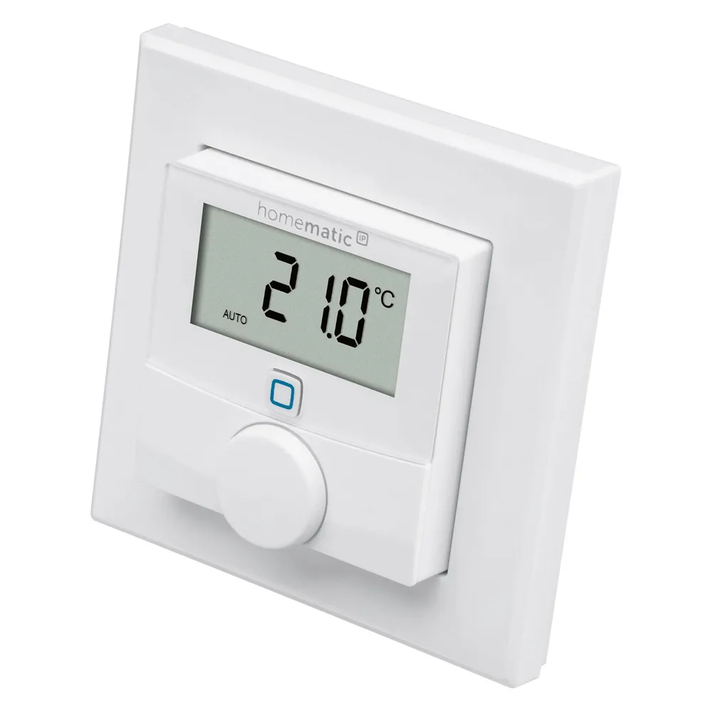 Homematic IP Wandthermostat mit Luftfeuchtigkeitssensor - Weiß