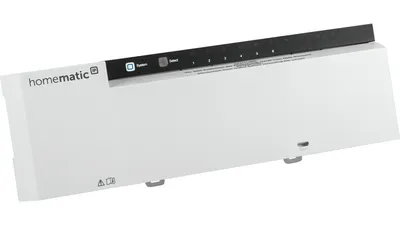 Homematic IP Wired Smart Home Fußbodenheizungscontroller – 6 Kanäle, 230 V, HmIPW-FAL230-C6
