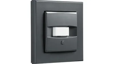 Homematic IP Wired Smart Home Bewegungsmelder für 55er Rahmen – innen, anthrazit, HmIPW-SMI55-A