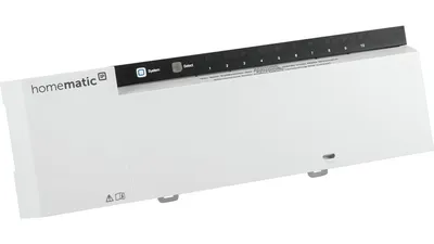 Homematic IP Wired Smart Home Fußbodenheizungscontroller – 10 Kanäle, 230 V, HmIPW-FAL230-C10