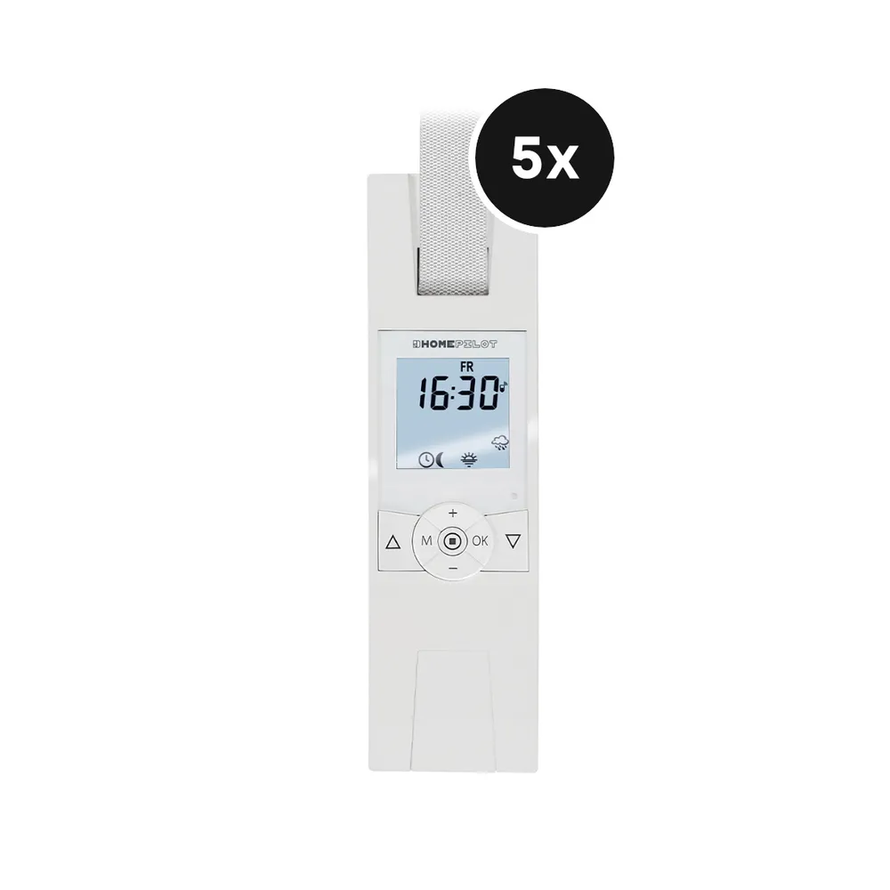 HOMEPILOT Gurtwickler RolloTron premium smart - 5er-Set