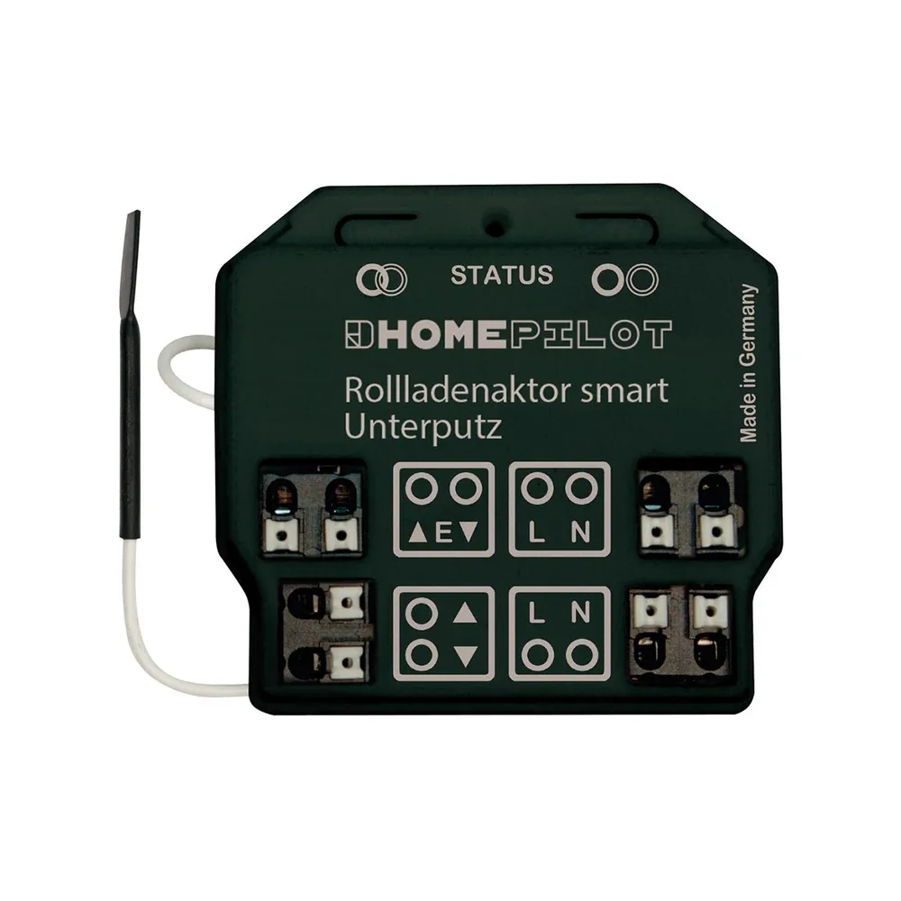 HOMEPILOT Rollladenaktor smart Unterputz - Schwarz