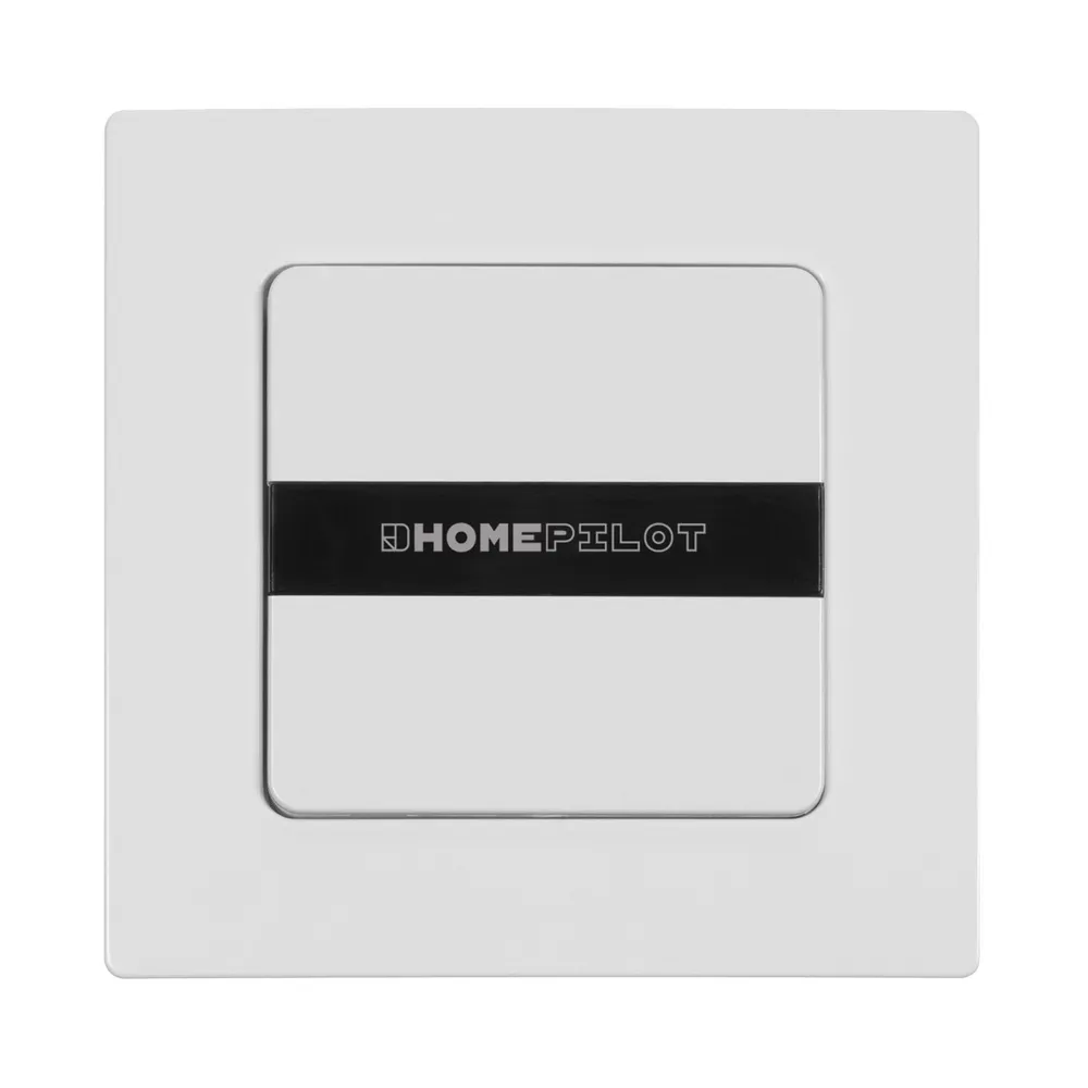 HOMEPILOT Wandtaster smart 1 Gruppe - Weiß