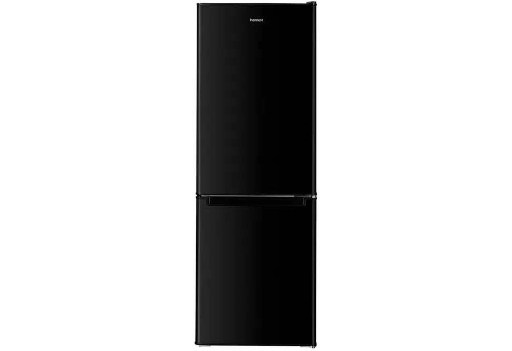 homeX Kühl-/Gefrierkombination CFS1110-B, 142.5 cm hoch, 49.5 cm breit, 173 Liter Nutzinhalt, Kühlschrank mit Gefrierfach, freistehend, groß