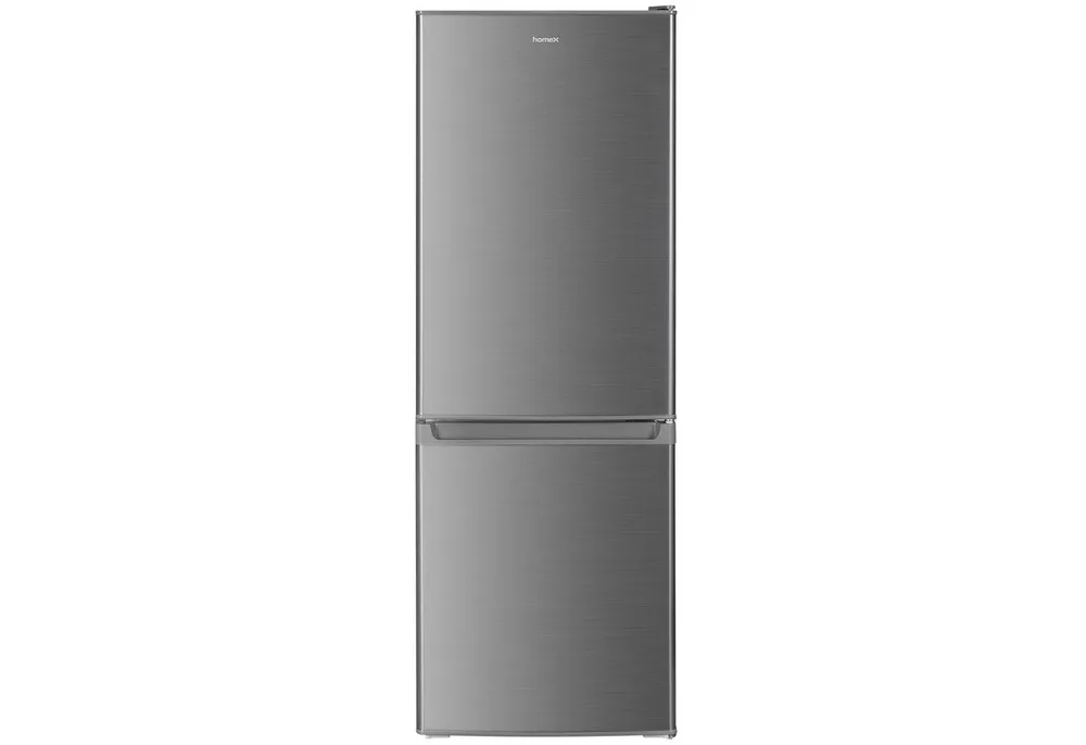homeX Kühl-/Gefrierkombination CFS1110-S, 142.5 cm hoch, 49.5 cm breit, 173 Liter Nutzinhalt, Kühlschrank mit Gefrierfach, freistehend, groß