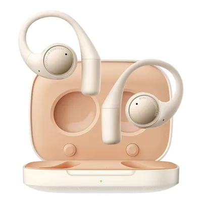 Honor Earbuds Open kabellose Bluetooth Kopfhörer mit aktiver Geräuschunterdrückung, Mikrofon und IP54, gold
