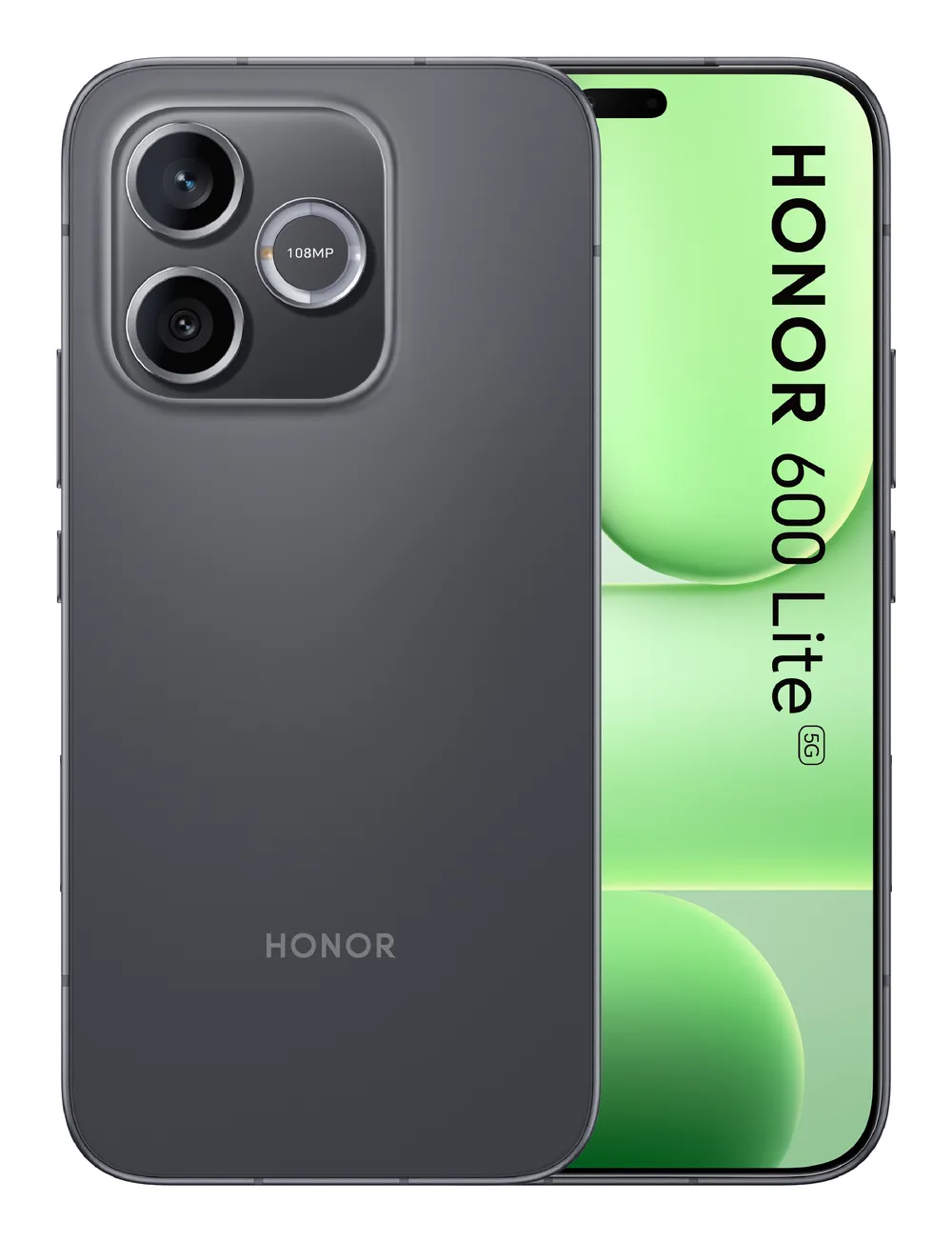600 Lite 8GB + 256GB Samtschwarz Smartphone