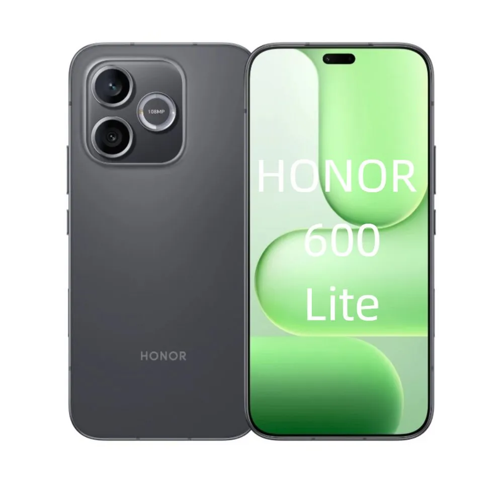 Honor HONOR 600 lite 8+256GB Smartphone (6.6 Zoll, 256 GB Speicherplatz, 108 MP Kamera)