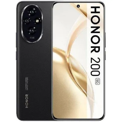 HONOR 200 5G 12GB 6,7" Schwarz 512GB Dreifach-Kamera
