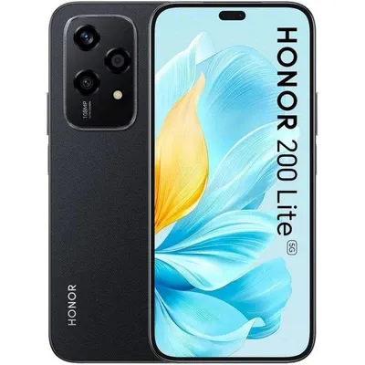 HONOR 200 Lite 5G 8GB 256GB 6.7" Schwarz Midnight