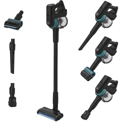 Akku Staubsauger Hoover HF410P 240W 30min Anti-Verhedderung Tierhaare 0,4L Grün