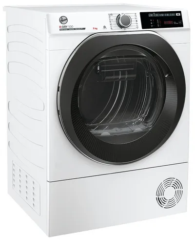 Hoover Wärmepumpentrockner NDE H9A3TCBEXS-S, WiFi + Bluetooth, Woolmark, AquaVision, Startzeitvorwahl
