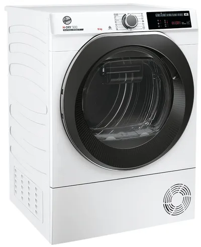 Hoover Wärmepumpentrockner NDEH10A2TCBEXS-S, WiFi + Bluetooth, AquaVision, Schuhgestell, Kindersicherung