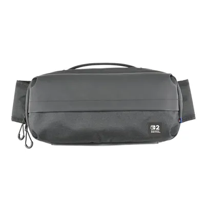 Hori Adventure Pack – Schwarze Reisetasche für Nintendo Switch, Switch OLED, Lite und Switch 2 mit 6 Kartenfächern