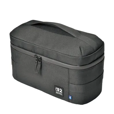 Hori Compact Carry All Reisetasche für Nintendo Switch, Switch 2 und OLED, Schwarz mit Griff
