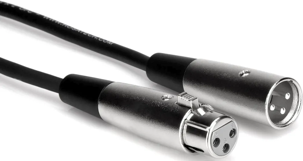 Hosa XLR-110 Mikrofonkabel symmetrisch 3 Meter