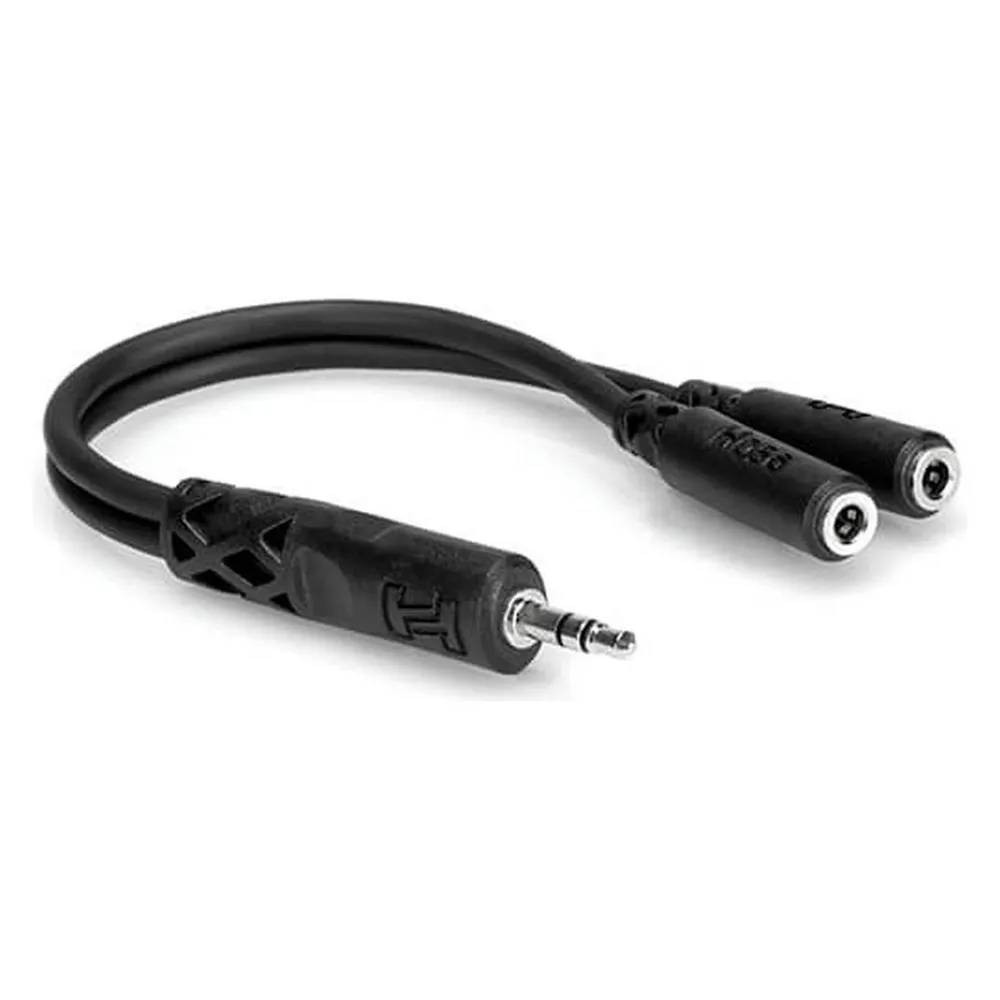 Hosa YMM-232 Y-Adapter TRS Stereo-Splitter 3,5mm