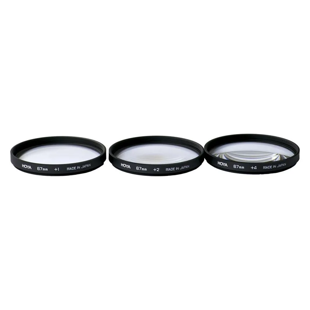 Hoya 77.0mm Close-Up Set (+1 +2 +4) II HMC