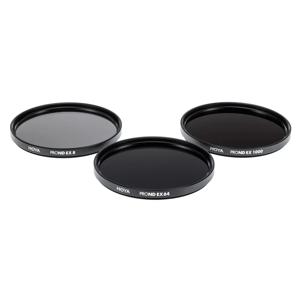 Hoya PRO ND EX Filter Kit 8/64/1000 (52 mm, ND- / Graufilter)