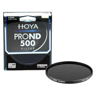 Kamerafilter Hoya ProND500 82mm Neutraldichte ACCU-ND Aluminium