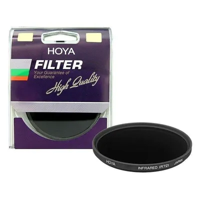 Hoya R72 Infrarot 46 mm Kameraobjektivfilter Schwarz
