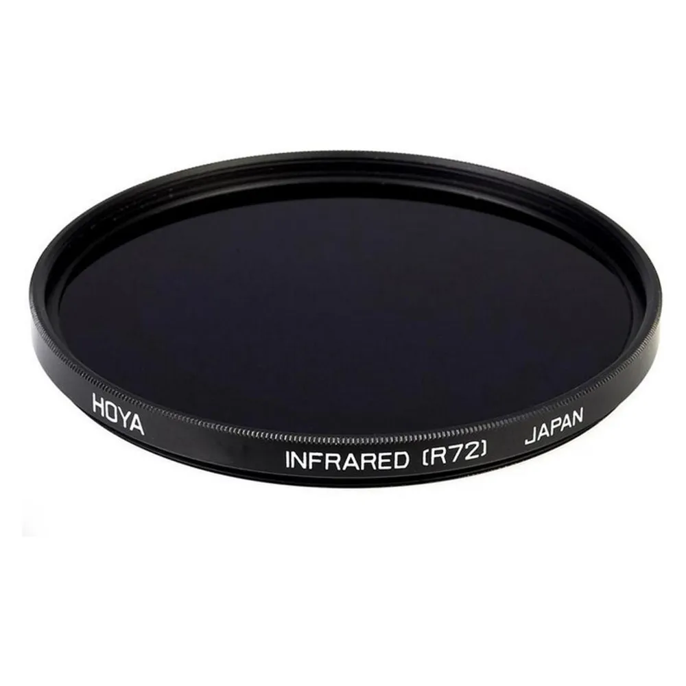Kamerafilter Hoya R72 Infrarot 62 mm Schwarz