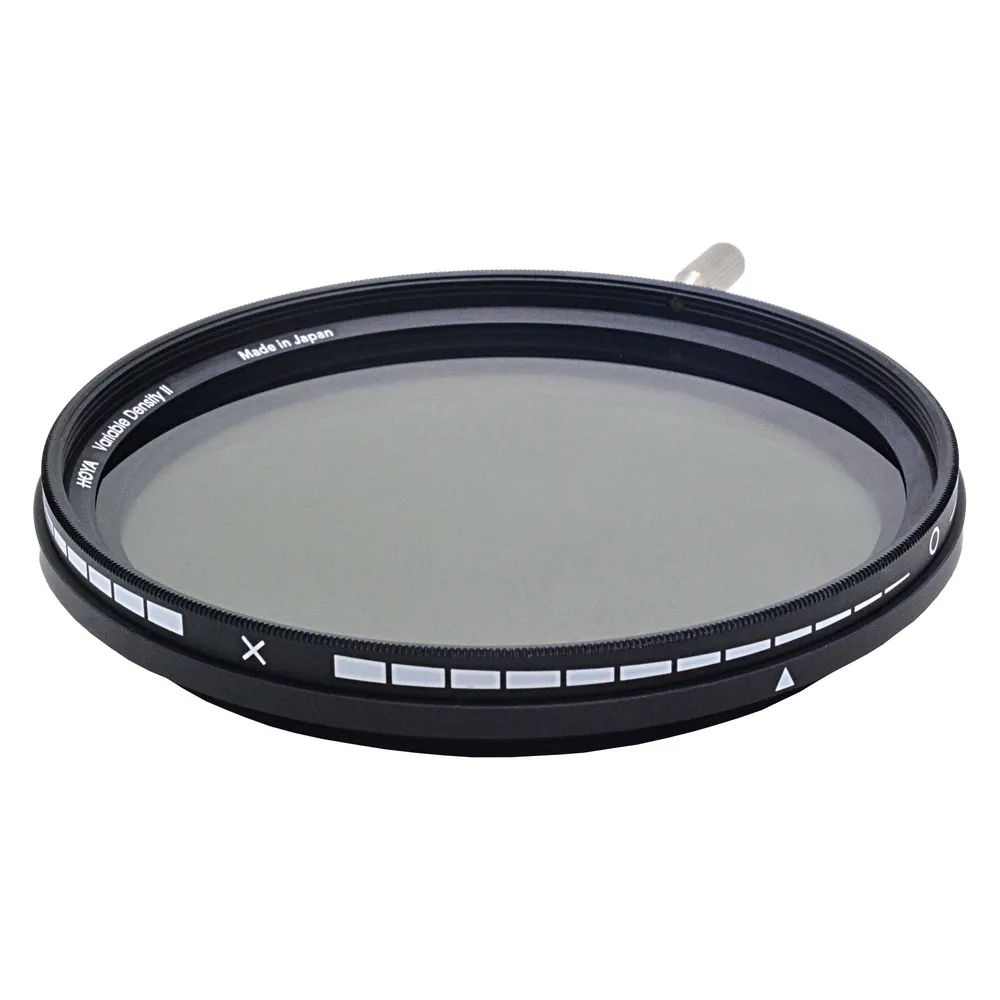 Kamerafilter Hoya Variable Density II 58mm variable ND3-400 Aluminium schwarz