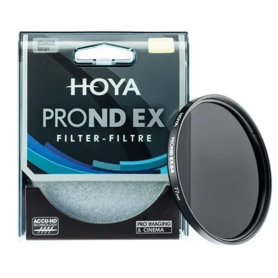 Kamerafilter Hoya PROND EX 64 67 mm Neutral Density Aluminium Schwarz