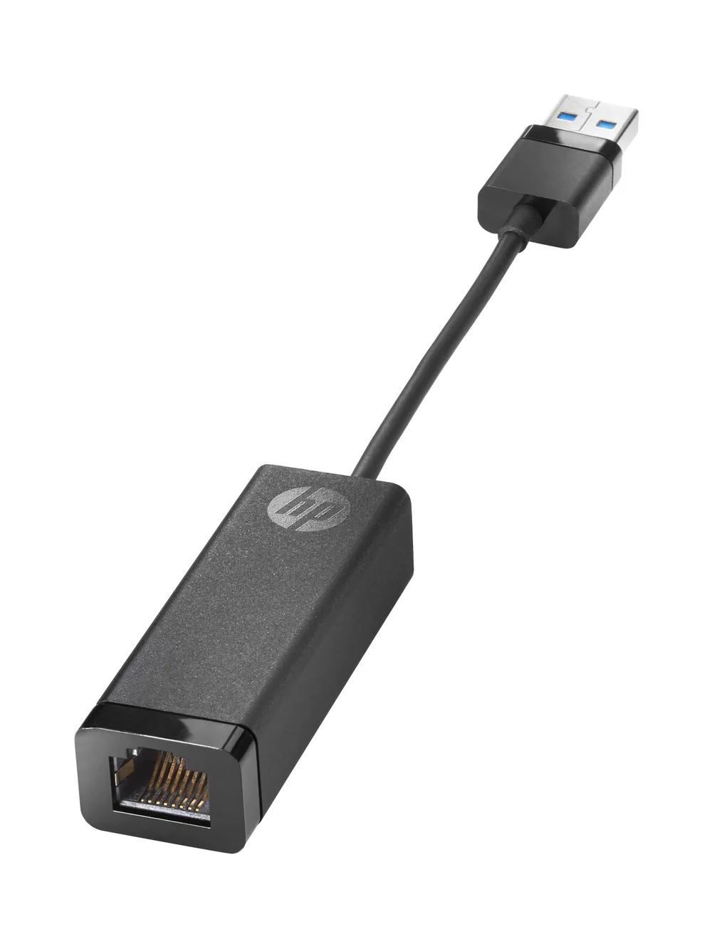 HP USB 3.0 zu RJ45 Gigabit Adapter G2 1000 Mbps Schwarz Wake On LAN PXE