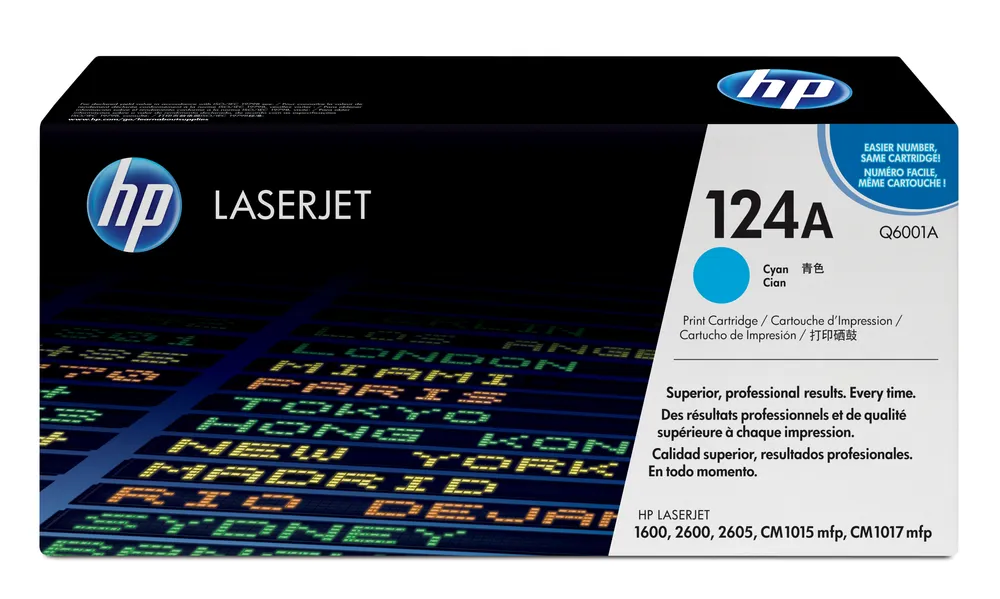 124A cyan Toner