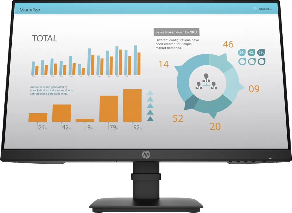 HP P-Series P24 G4 Computerbildschirm 60,5 cm (23.8") 1920 x 1080 Pixel Full HD