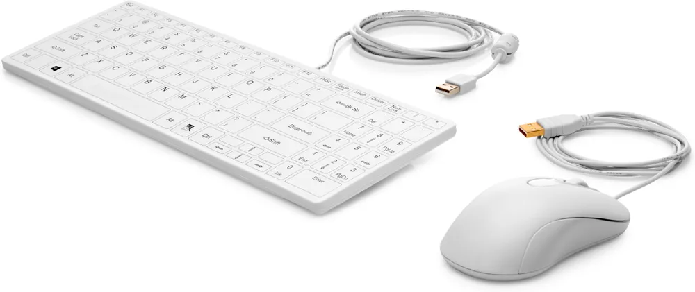 HP USB-Tastatur- und -Maus Healthcare Edition | 1vd81aa#abd | Tastatur - 3 Tasten