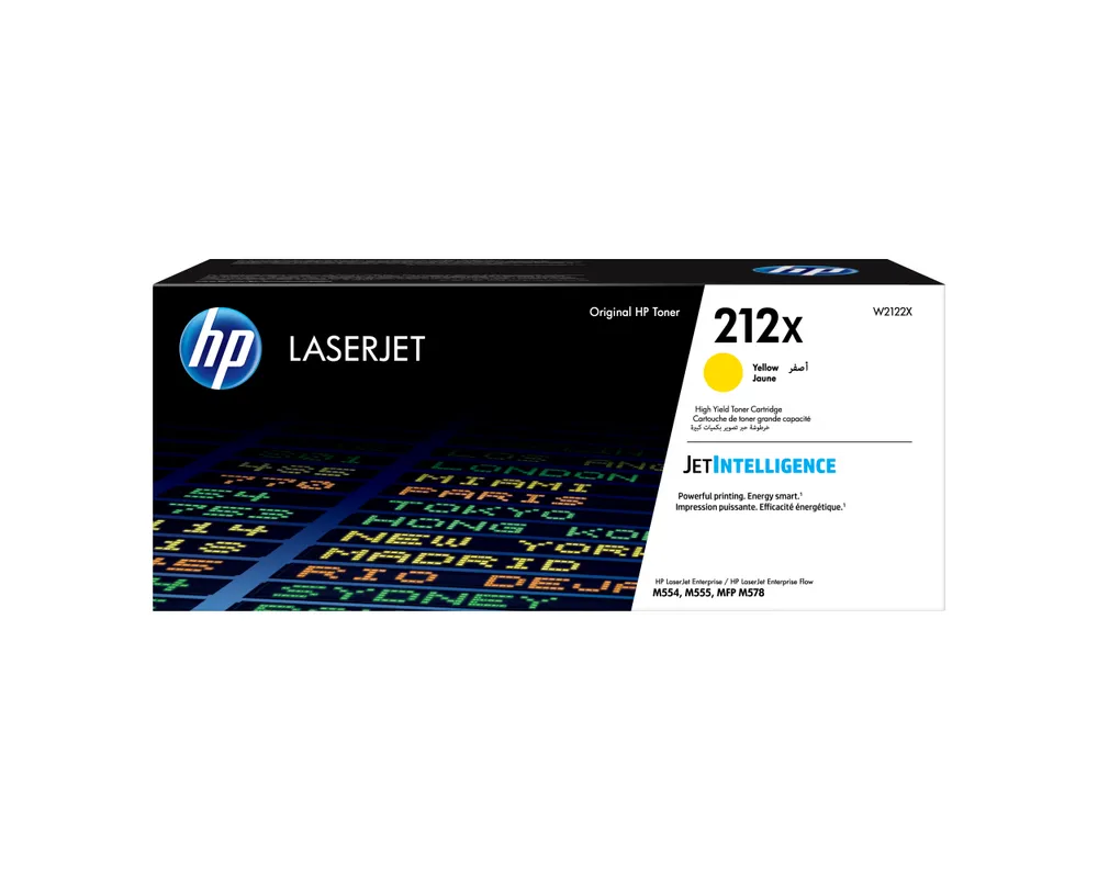 212X Gelb Original LaserJet Tonerkartusche mit hoher Reichweite